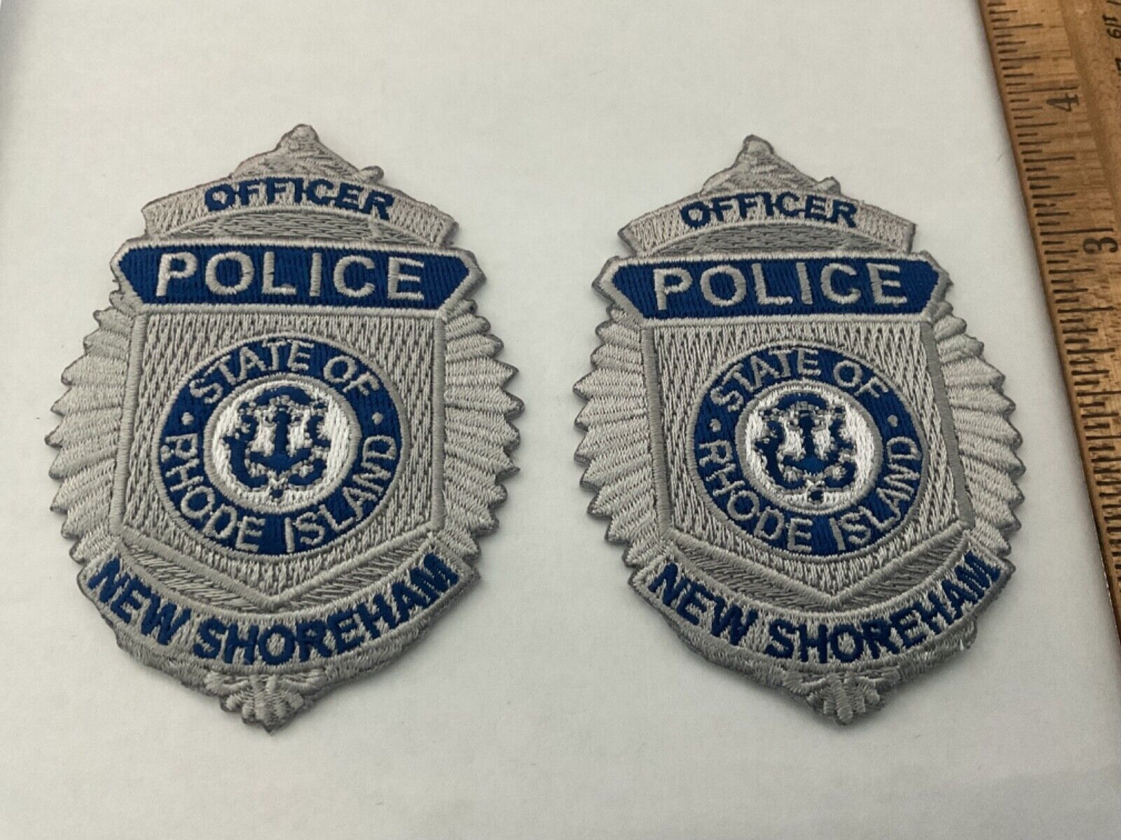 Police Officer New Shoreham State Of Rhode Island 2 piece collectible set new
