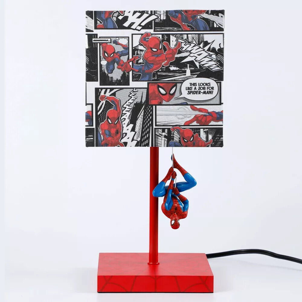 Marvel Spider-Man Table Lamp (Includes LED Light Bulb) Lamps LightingTable Lamps