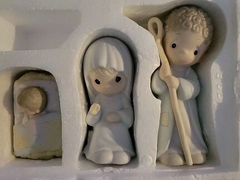 Precious Moments Figurine 142735 The Nativity.