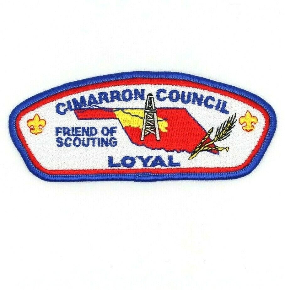 FOS Loyal CSP Cimarron Council Patch New Mexico NM Boy Scouts BSA
