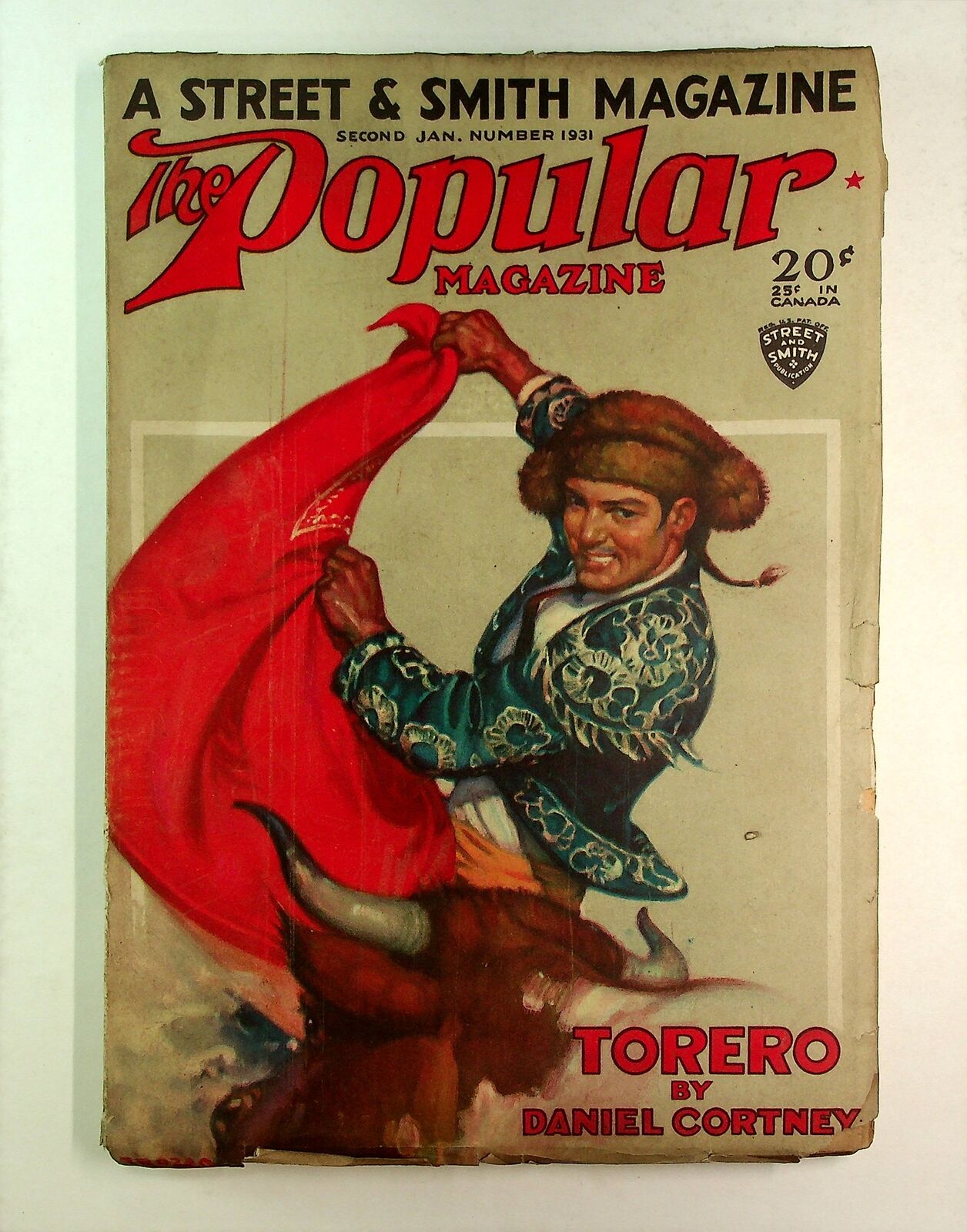 Popular Magazine Pulp Jan 15 1931 Vol. 102 #3 VG- 3.5