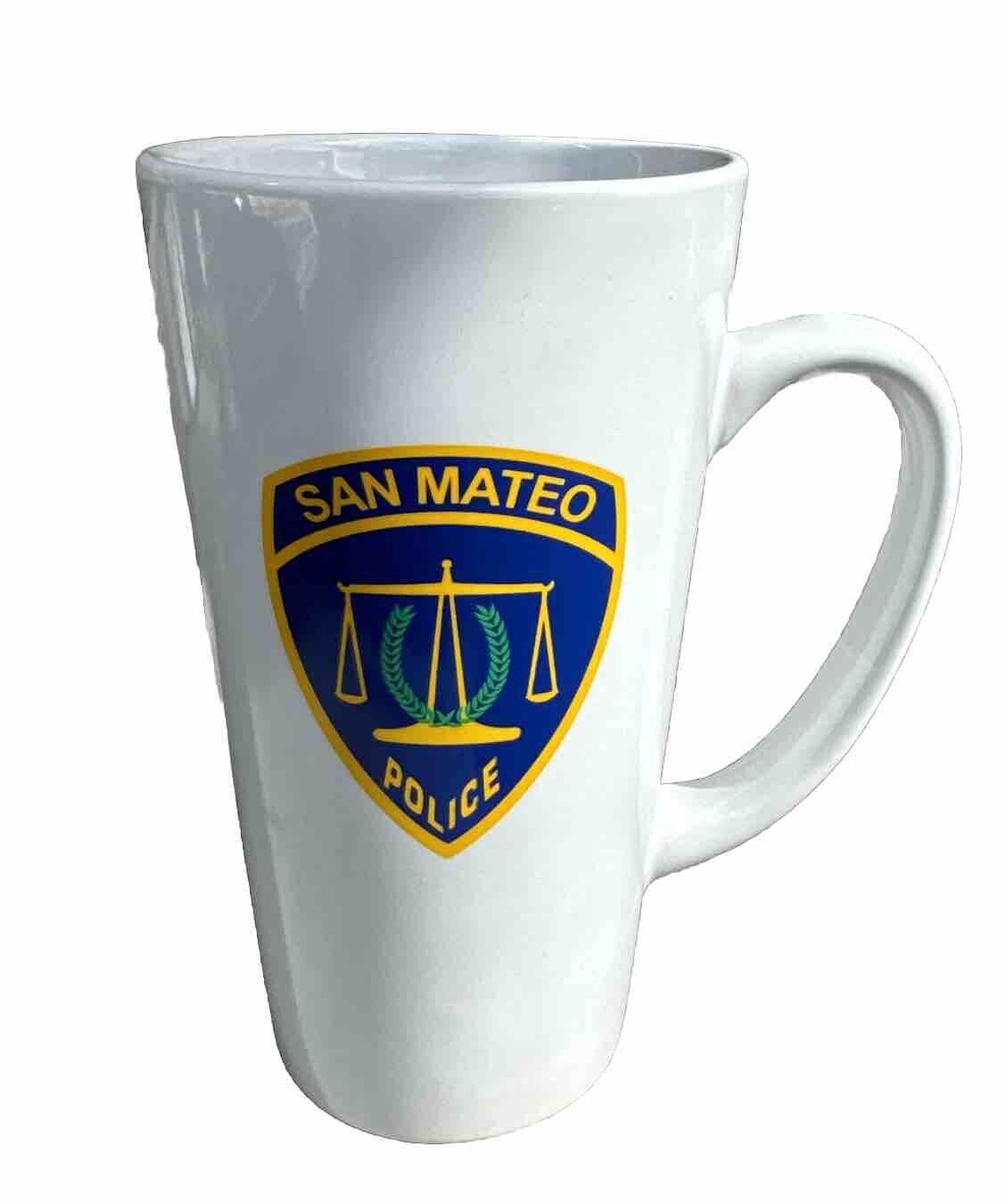 San Mateo Police Department￼ Police Mug Cup 16 ounce