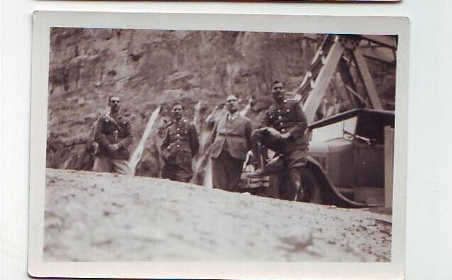 Iraqi Army. Original photo of Iraqi officers in the north of Iraq- 1930s,   A2