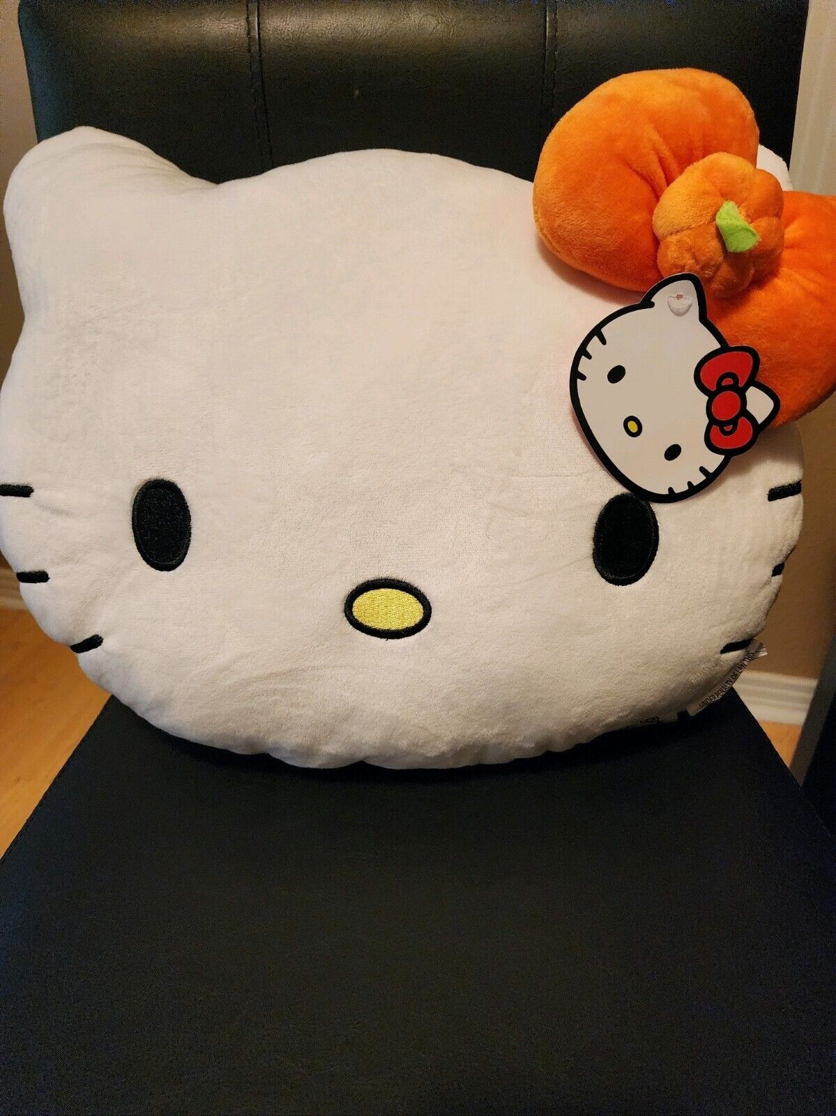 Hello Kitty Halloween Pumpkin Pillow