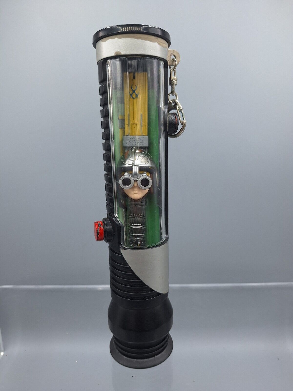 VintGe Star Wars Light Saber Anakin Key Chain Watch From 1999.