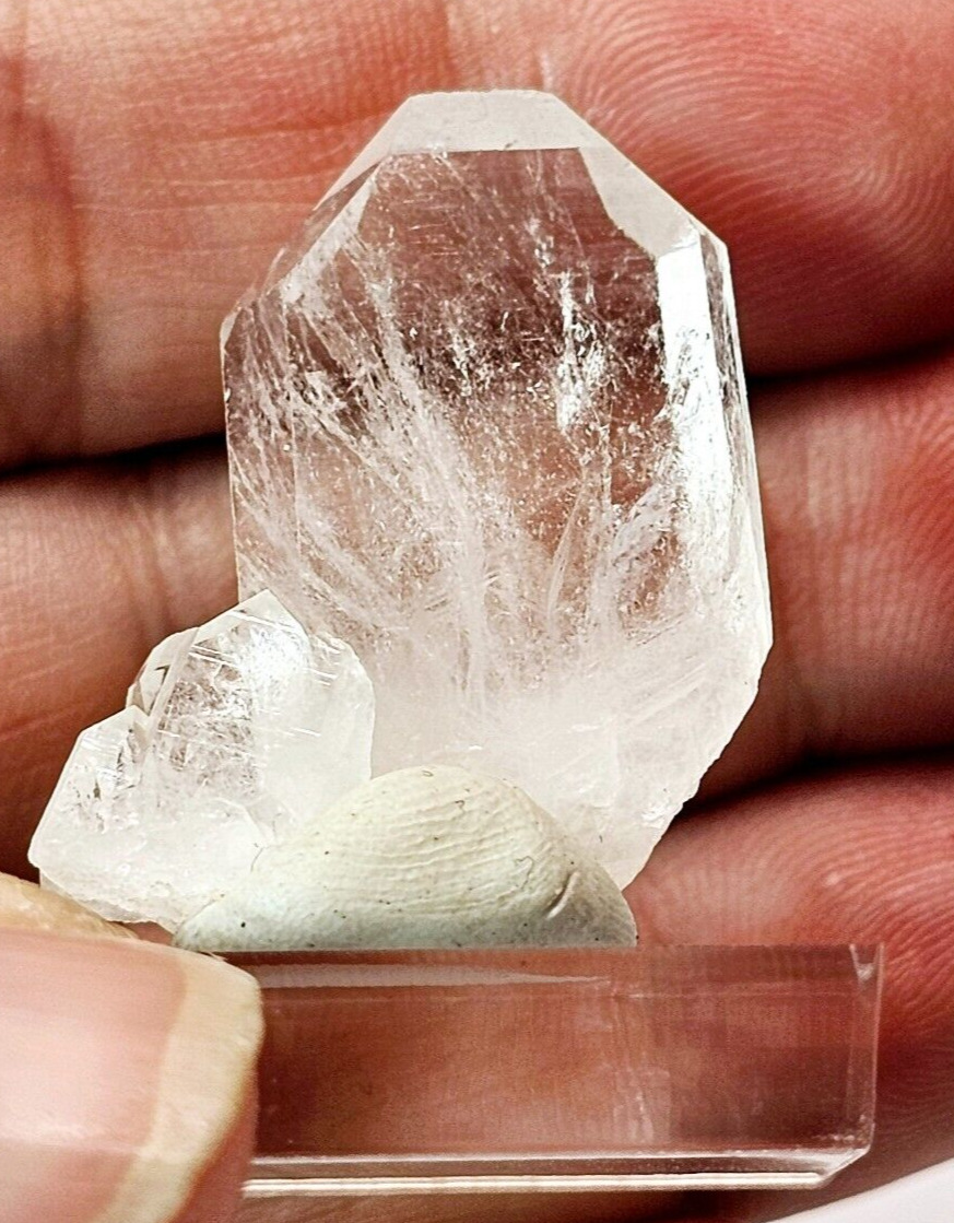 Mini Faden Quartz Crystal Specimen Metaphysical Collector Reiki