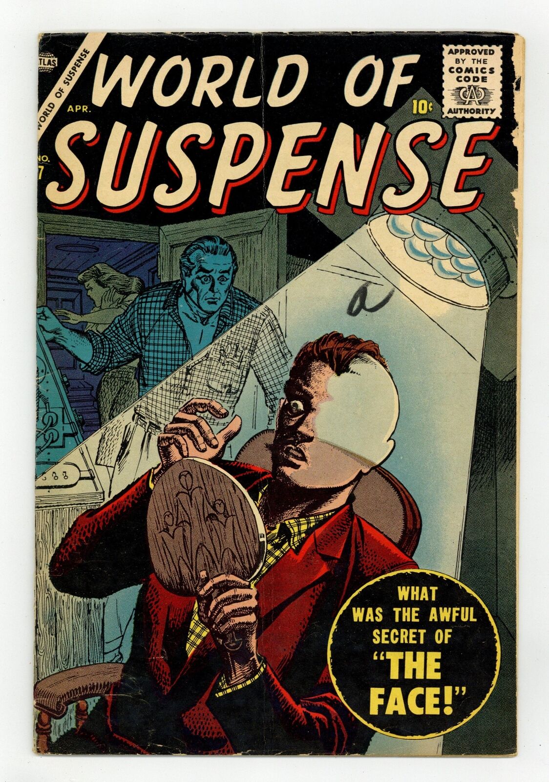 World of Suspense #7 GD/VG 3.0 1957