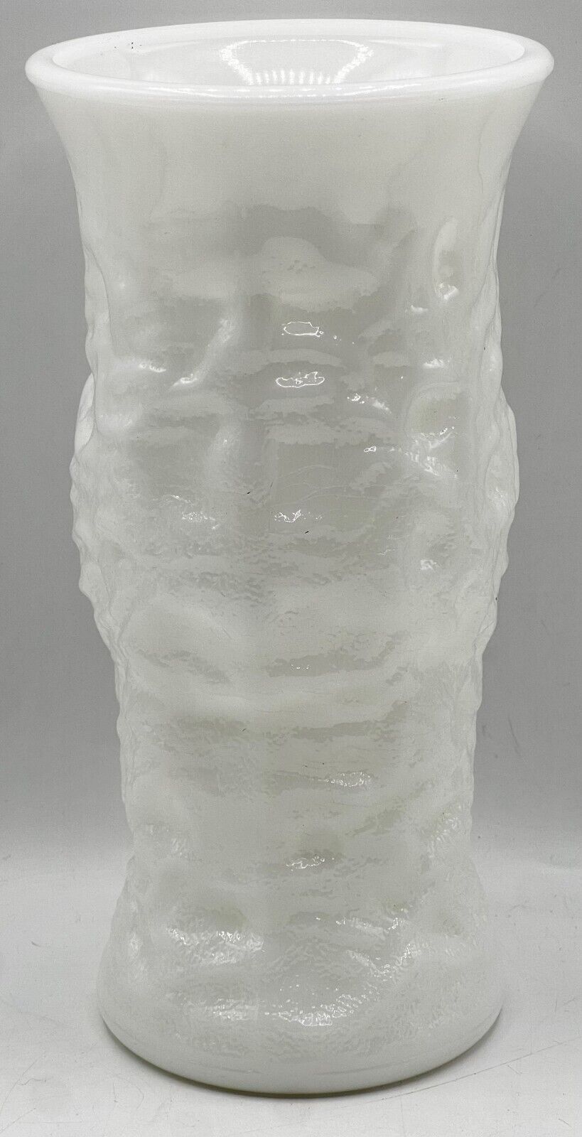 Vintage Milk Glass, Crinkle Design, E.O. Brody Company, Cleveland, OH, G106