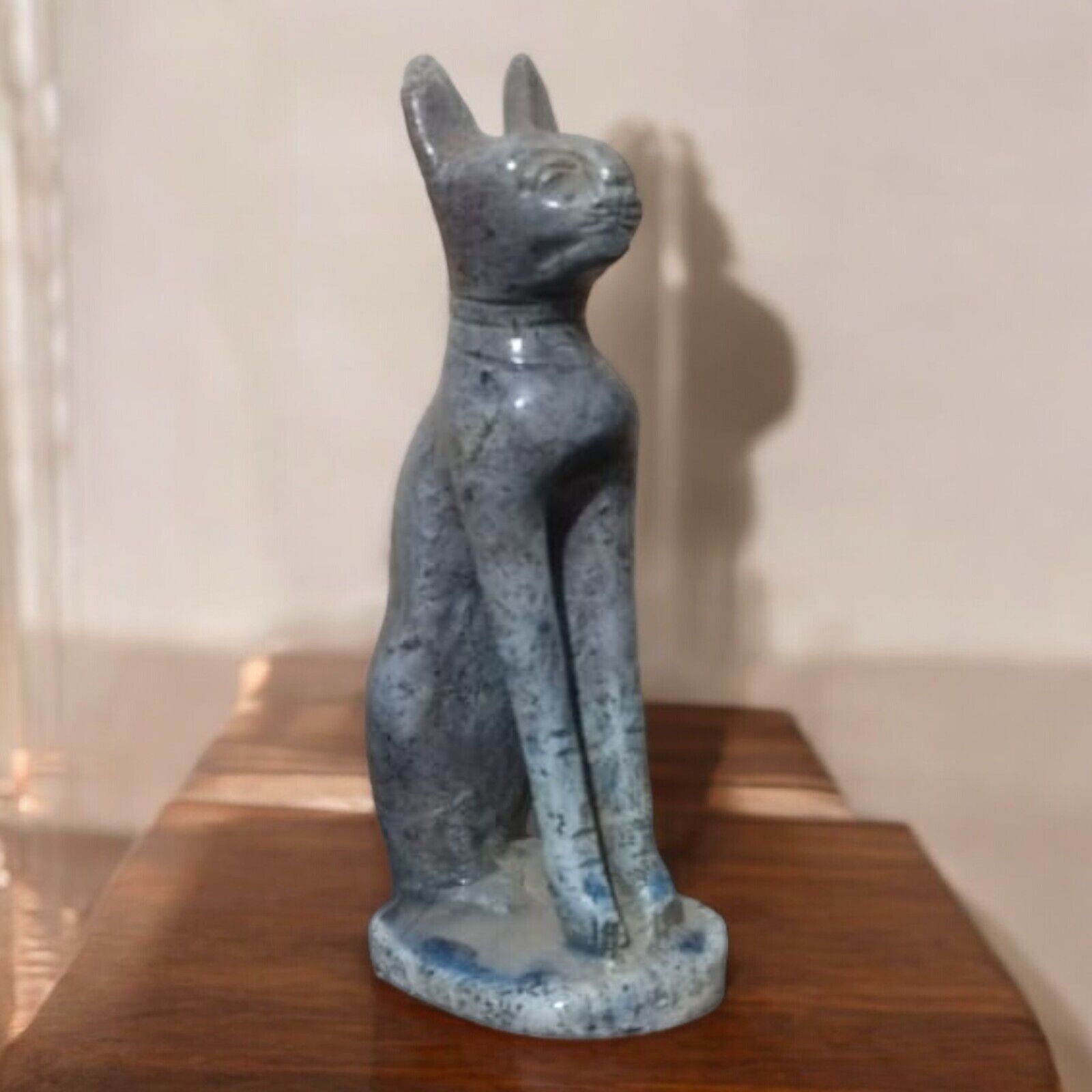 Rare Ancient Egyptian Antiquities Unique Statue Goddess Bastet Cat Pharaonic BC