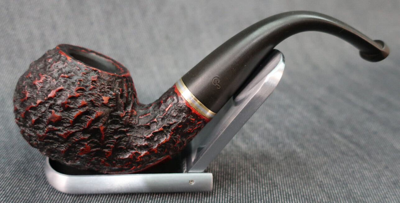 PETERSON Kinsale XL23 Irish Filtered Tobacco Pipe ~ Lestrade 6MM Rustic Briar