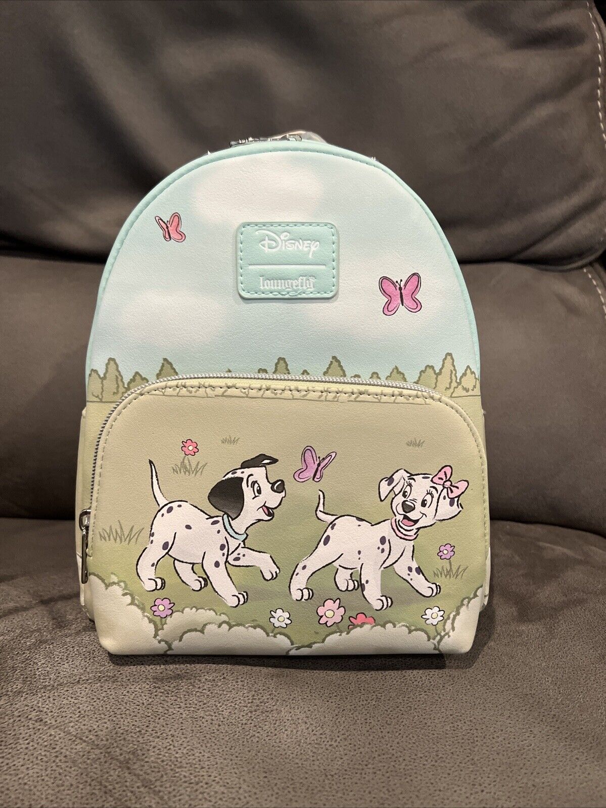 Loungefly Disney 101 Dalmatians Flower Field Mini Backpack