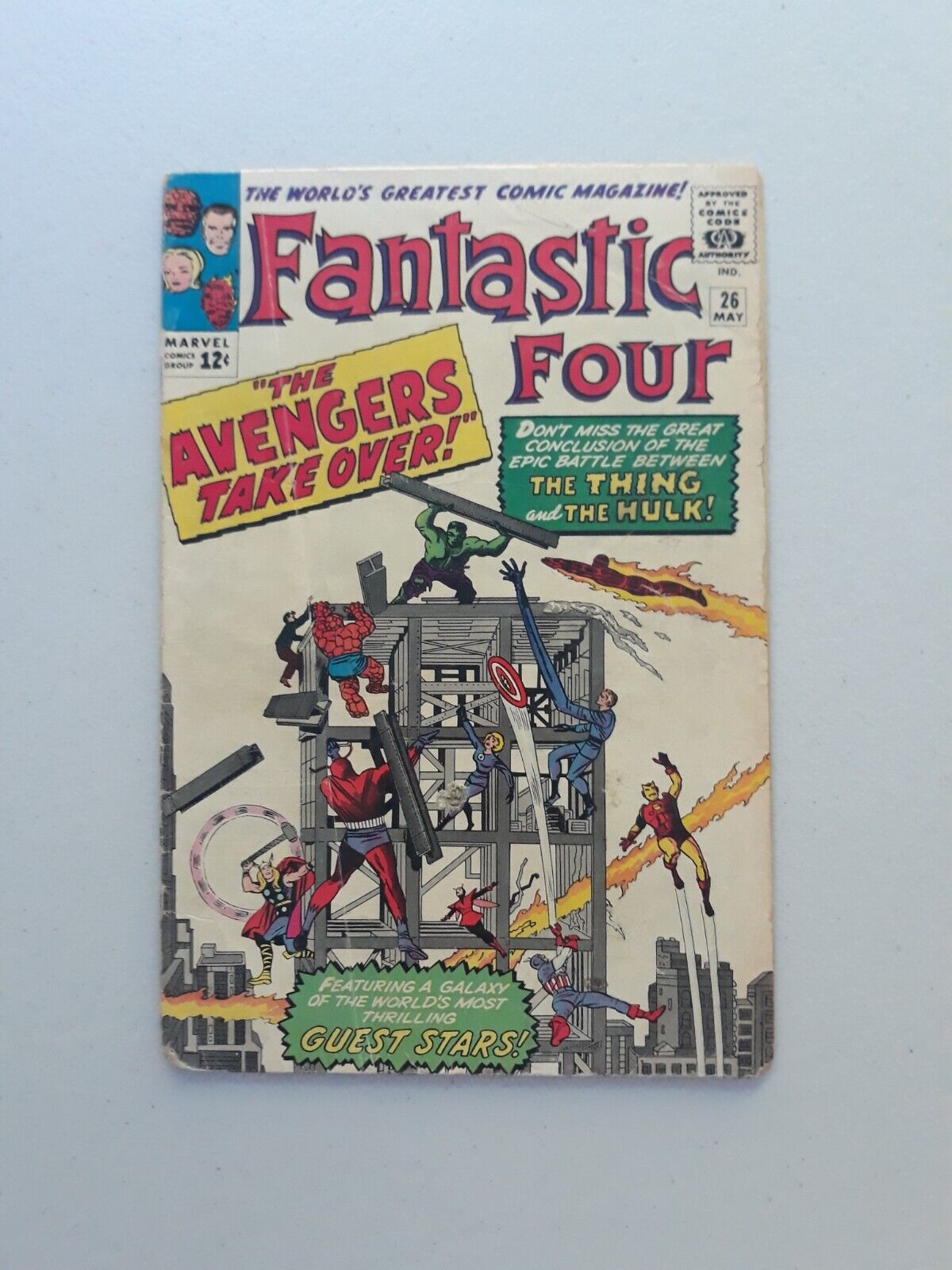 Fantastic Four 26 Avengers Marvel Comics 1964