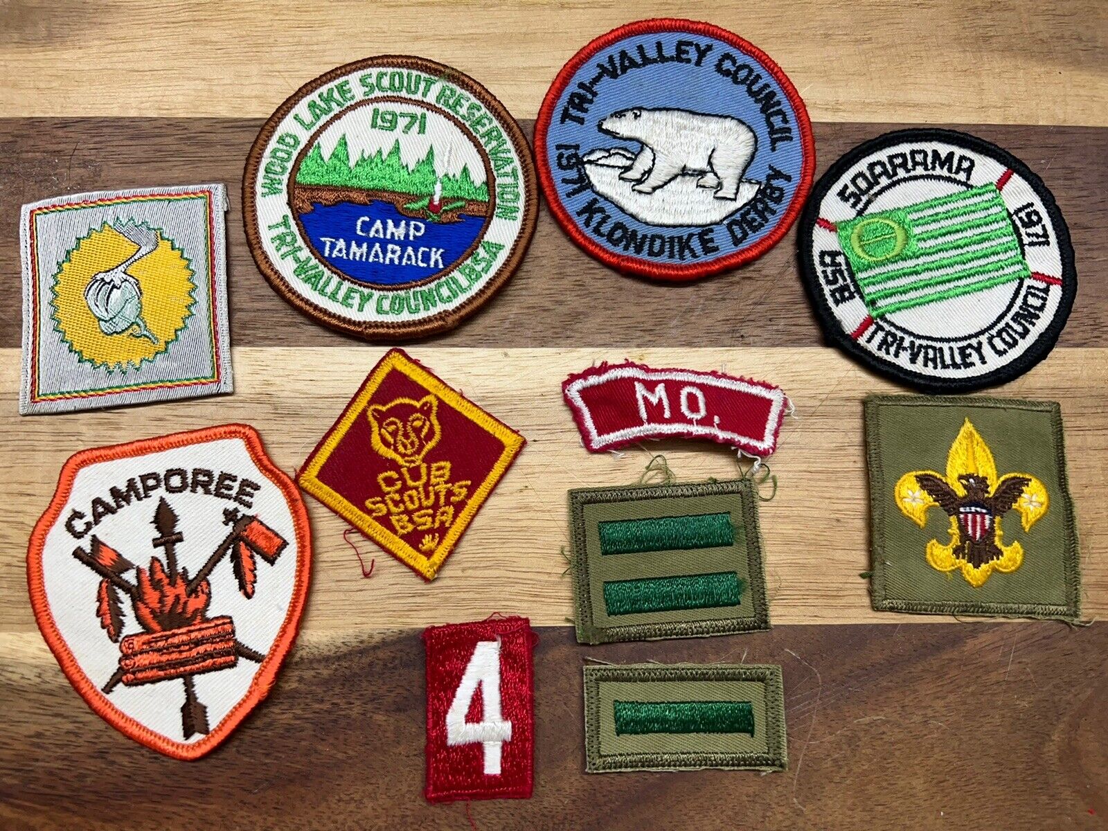 Lot Of Vintage Boy Scout Patches 70s Collection Scouts Of America