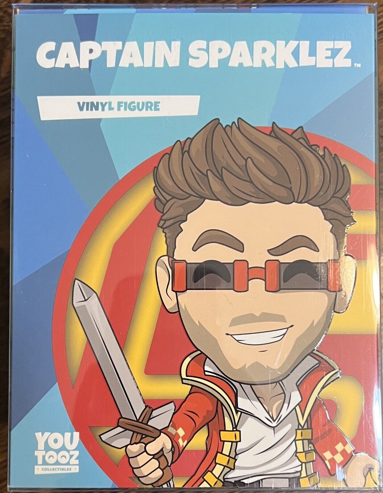 Captain Sparklez Youtooz Vinyl Figure Brand New Sold Out Limited Edition in Hand