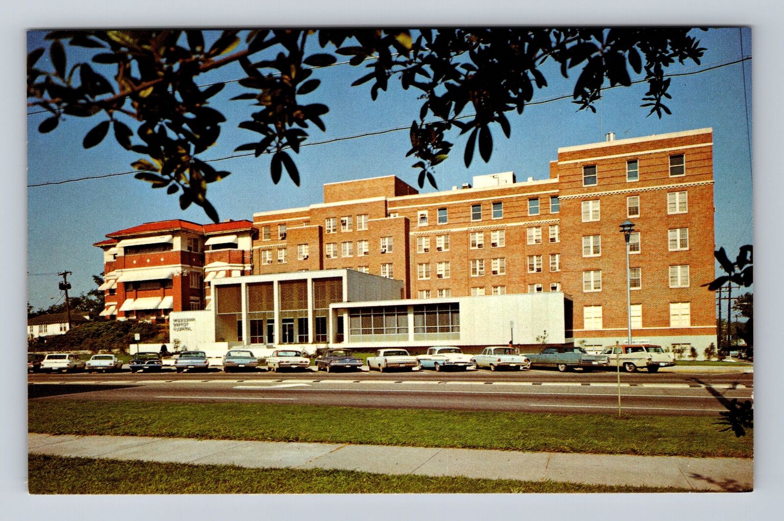 Jackson MS-Mississippi, Mississippi Baptist Hospital, Antique Vintage Postcard