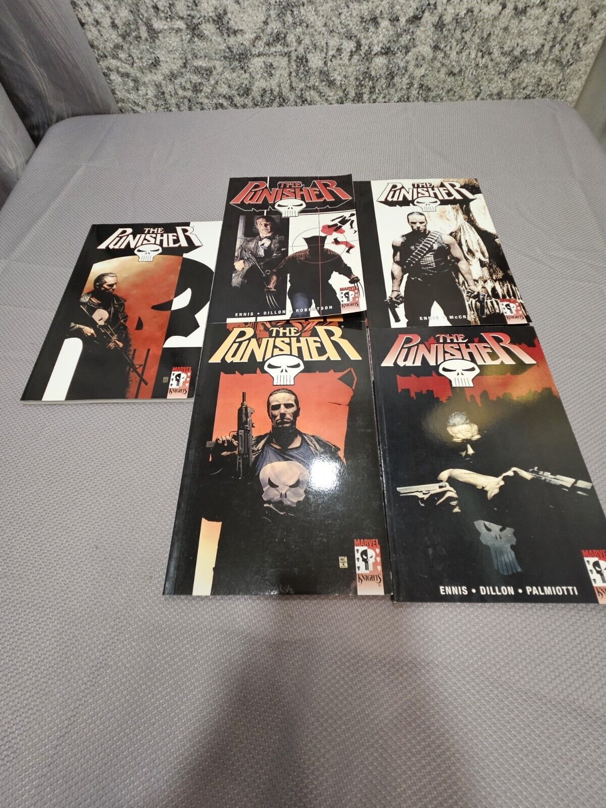 Marvel Knights The Punisher Vol 2, 3,4,5, 6 Illustrated