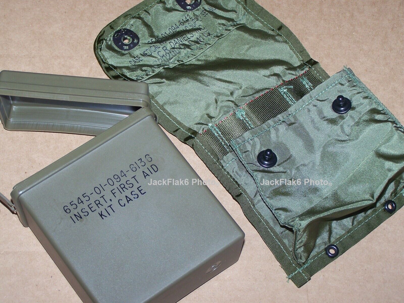 Medic IFAK First Aid USA Military USMC Issue LC-1 ALICE Ration Kit Day Pack NOS