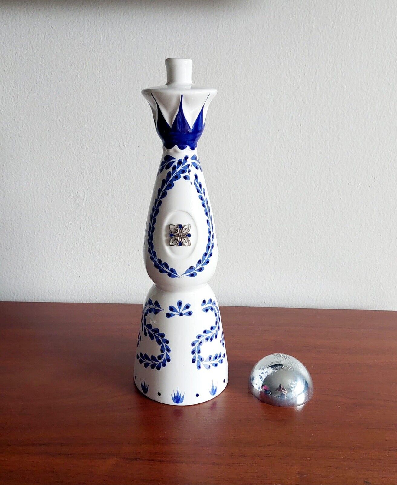 Clase Azul Reposado Empty Tequila Bottle 750ml Hand Painted  Decanter New Style 