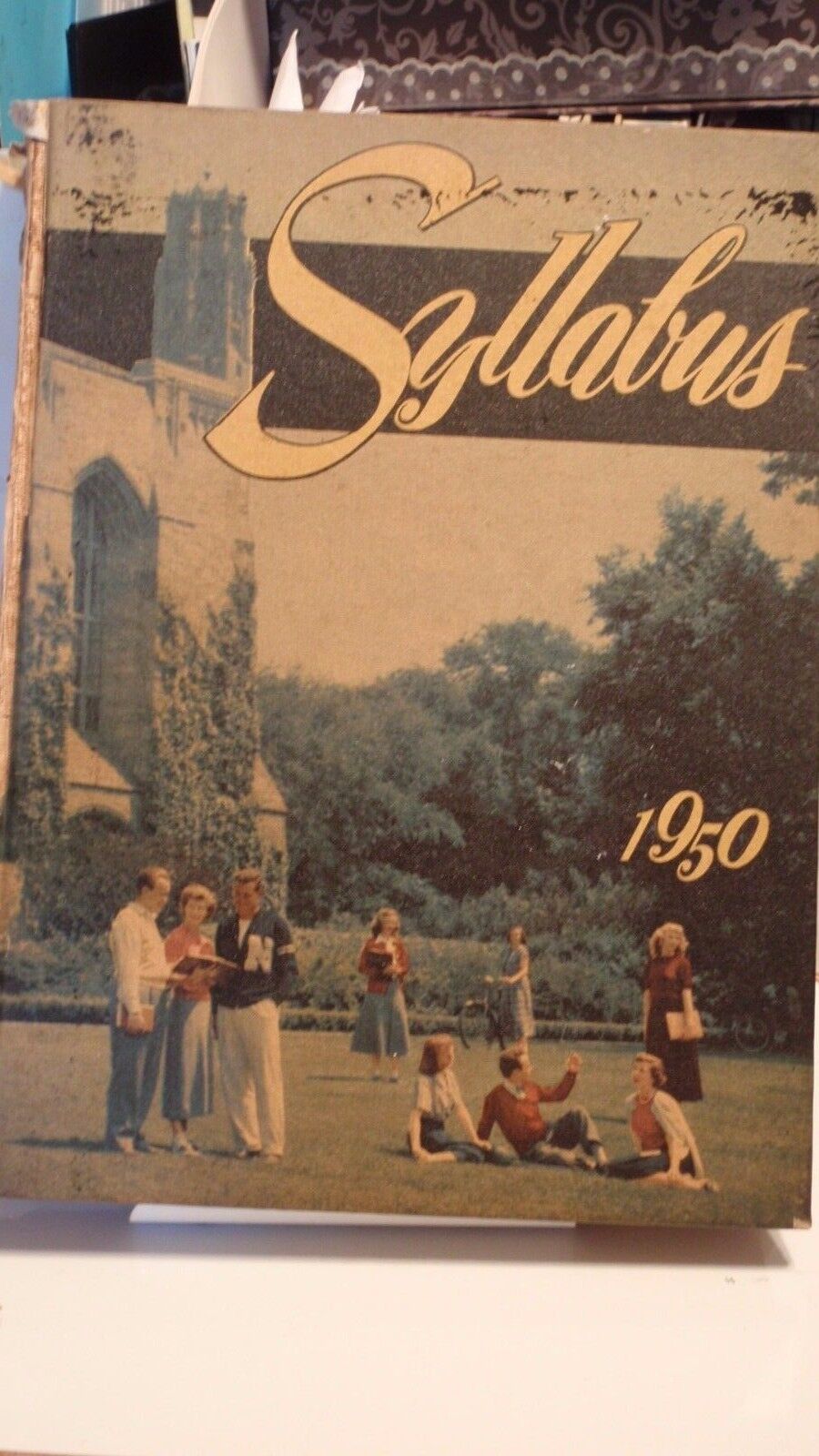 1950 NORTHWESTERN UNIVERSITY EVANSTON ILLINOIS  YEARBOOK SYLLABUS