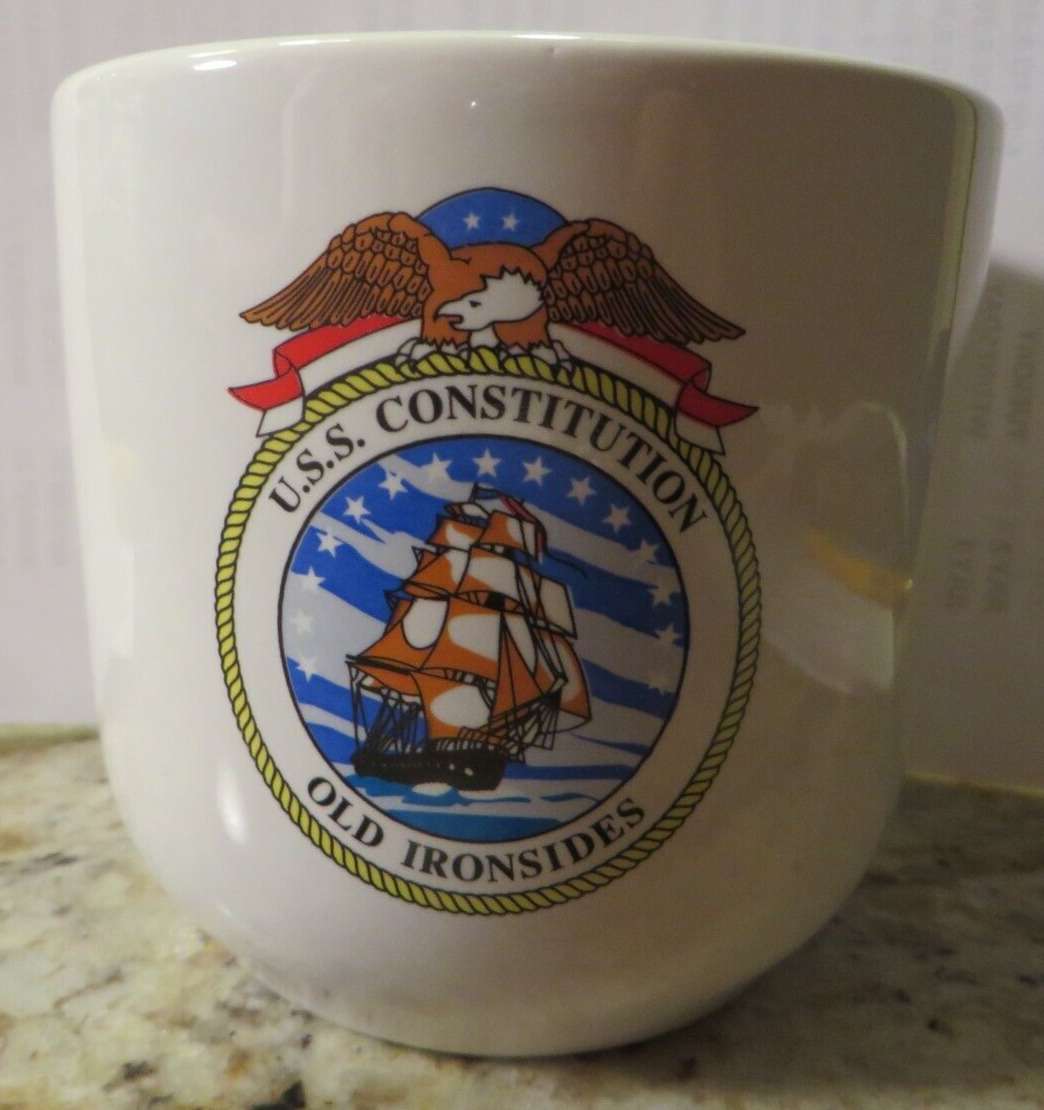 U.S.S. Constitution Old Ironsides Liberty Mug Cup Career Collectibles RARE  USA