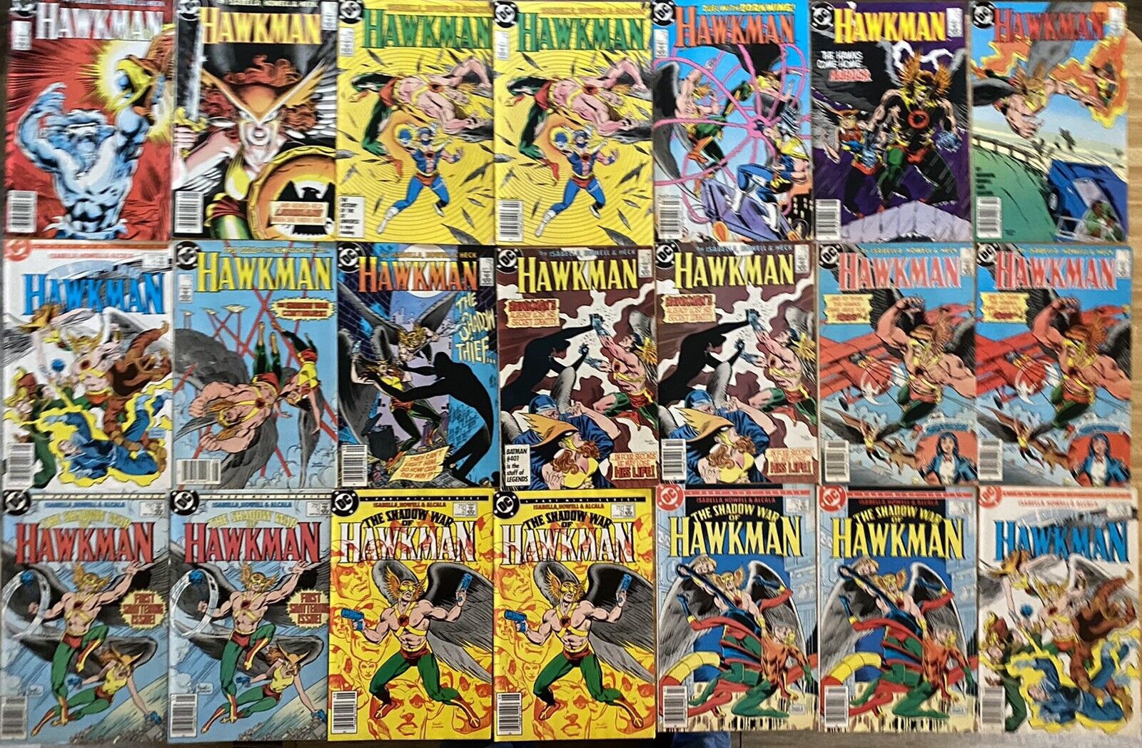 HAWKMAN DC COMICS 81 COMICS HAWKMAN HAWKWORLD HAWKGIRL SAVAGE HAWKMAN
