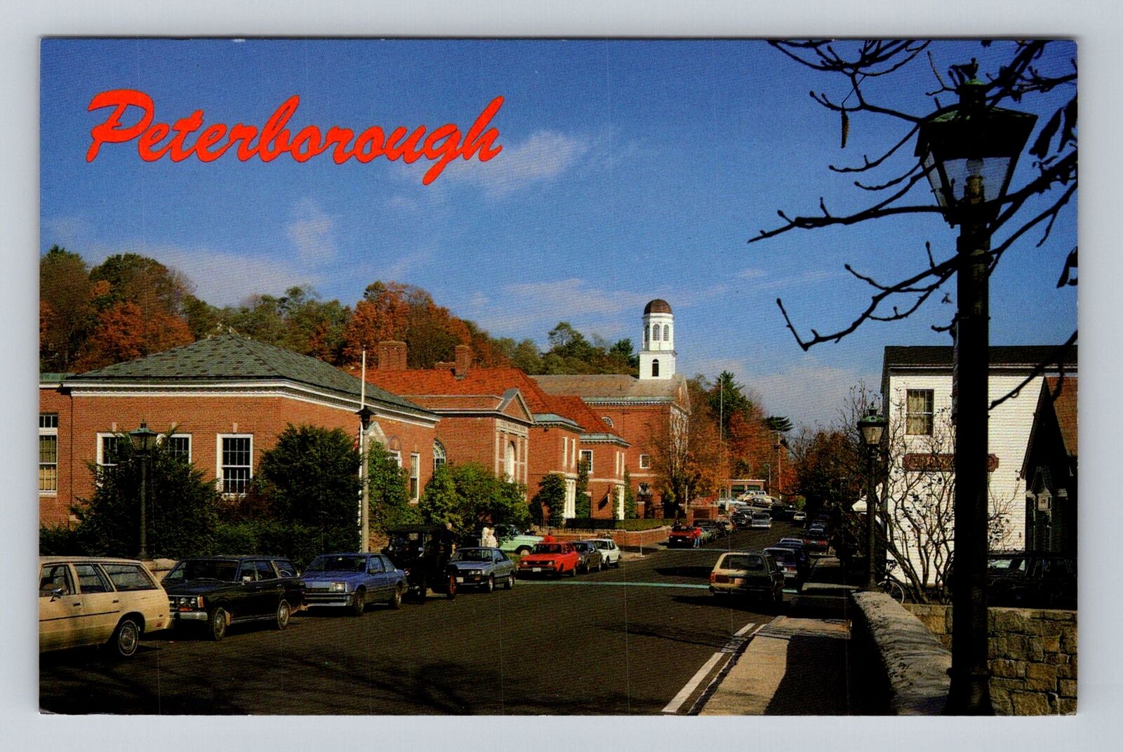 Peterborough NH-New Hampshire, Contoocook River Valley, Antique Vintage Postcard