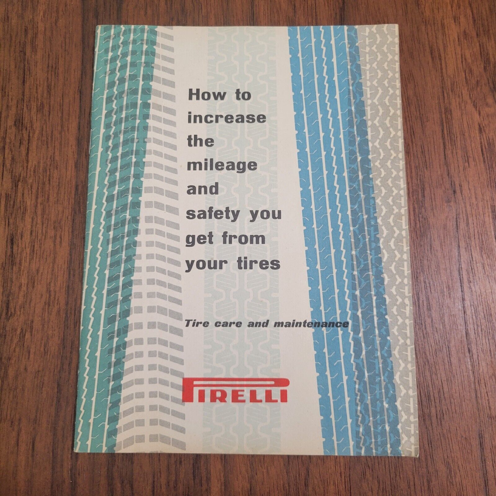 Vintage Pirelli 1960 Brochure Italy How To Increase Mileage