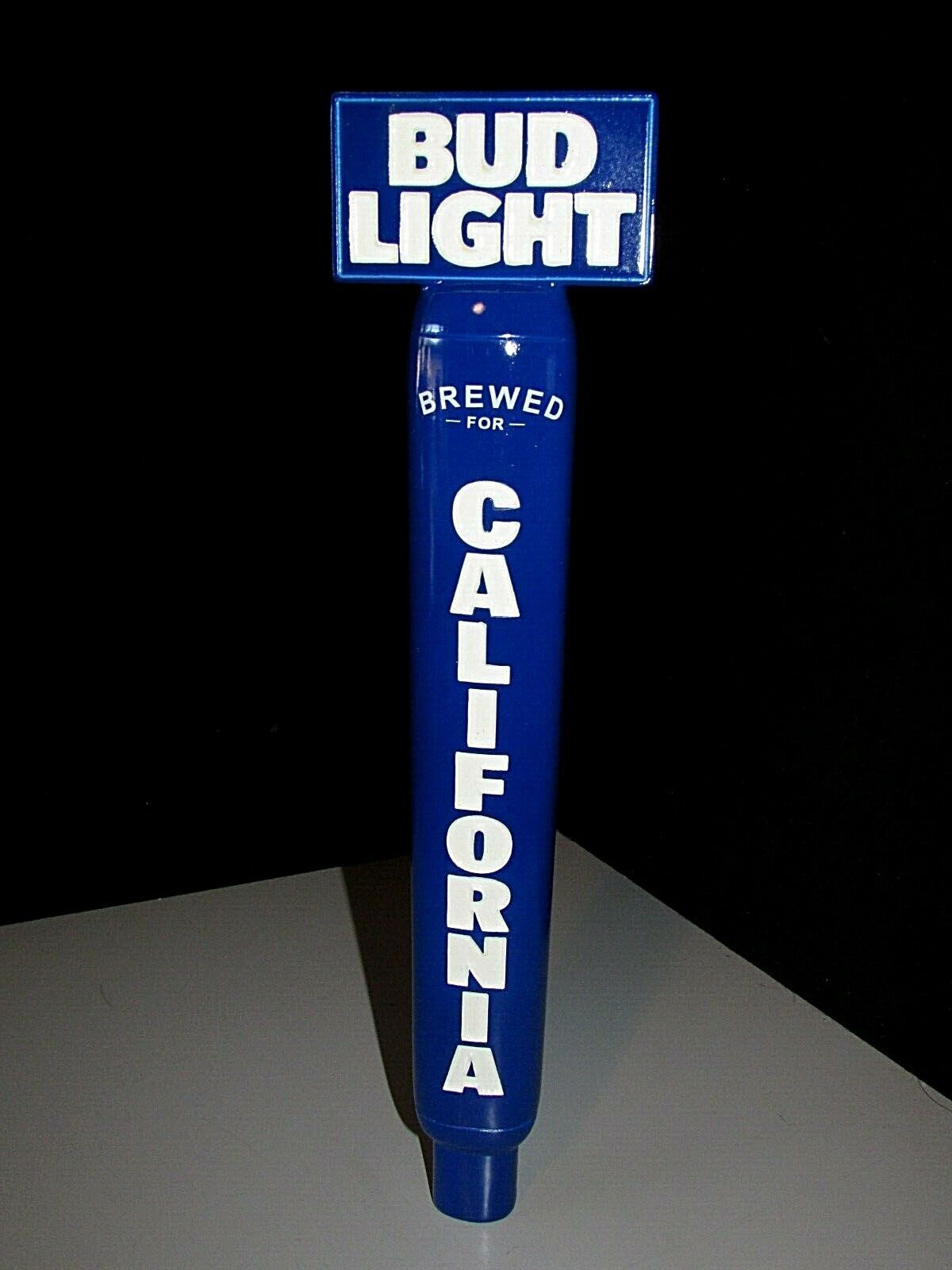 Bud Light Tall California Beer tap handle lot Pull Budweiser Domestic Brand 