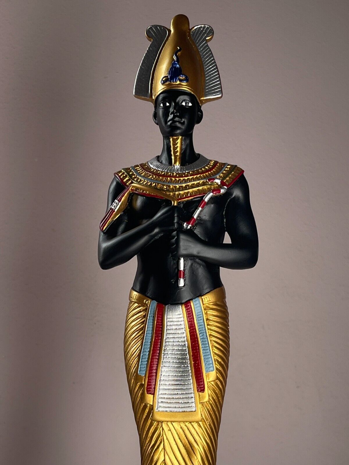 Egyptian statue of God Osiris, Unique Statuette for the Egyptian God