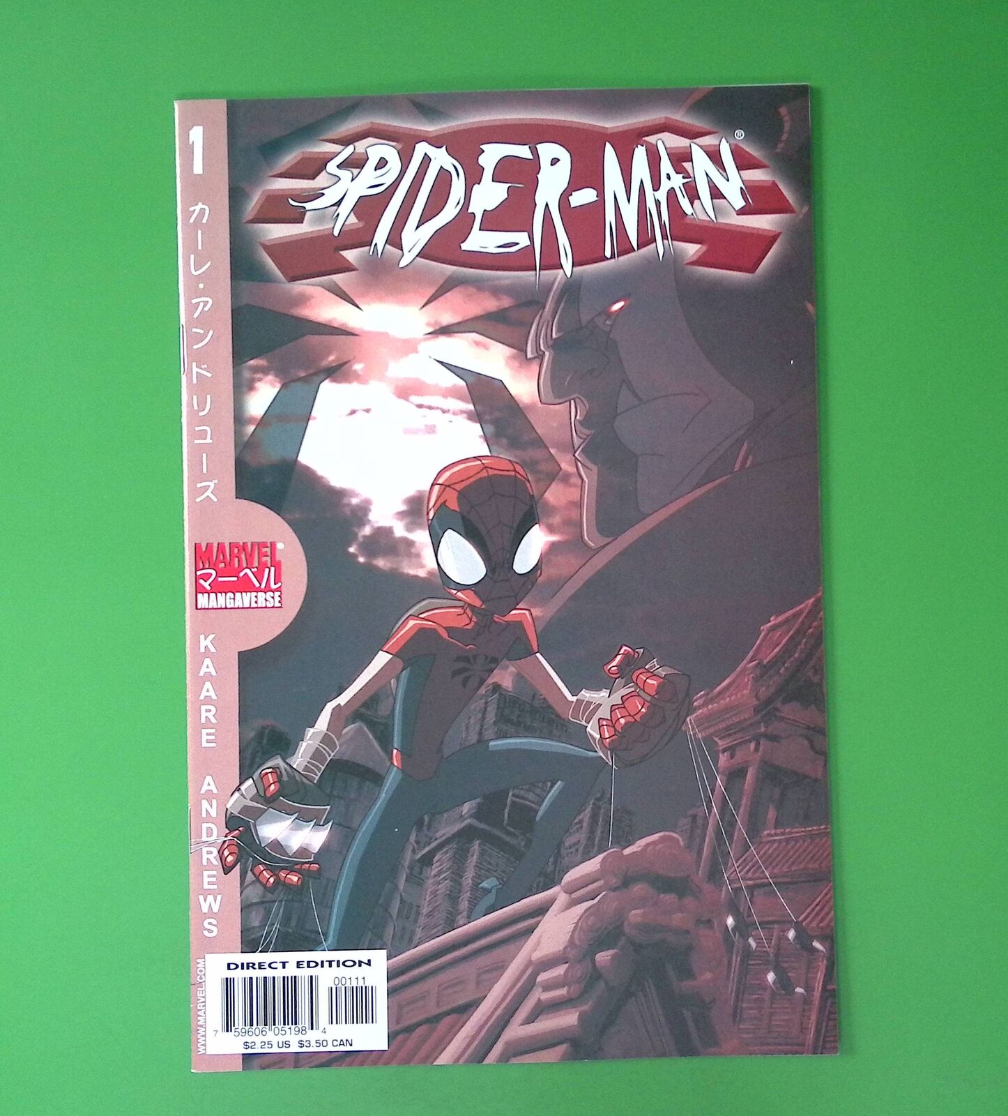 MARVEL MANGAVERSE: SPIDER-MAN #1 ONE-SHOT HIGH GRADE MARVEL COMIC BOOK TS34-168