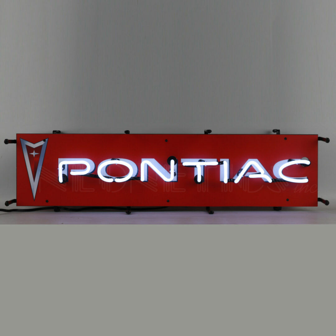 Pontiac Junior Neon Sign Auto Garage Licensed Neon Light 32