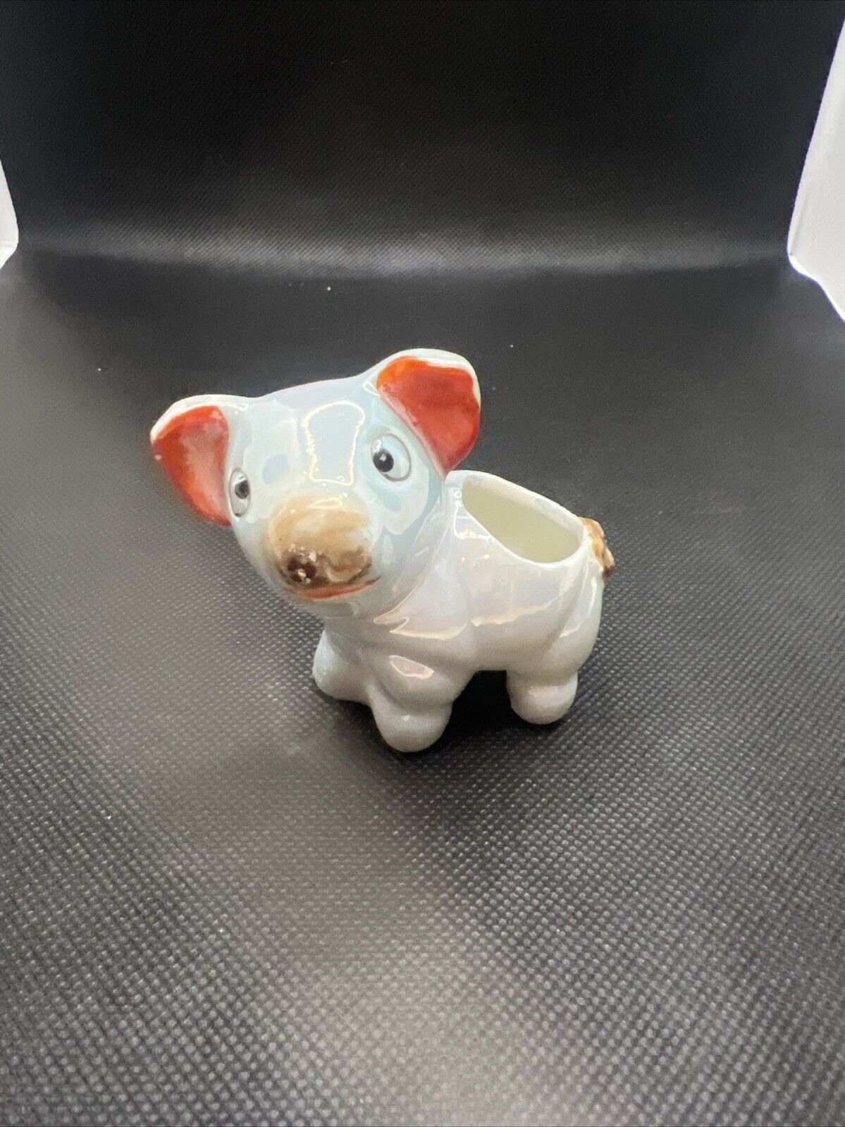 Vintage Lusterware Pig Figurine Japan
