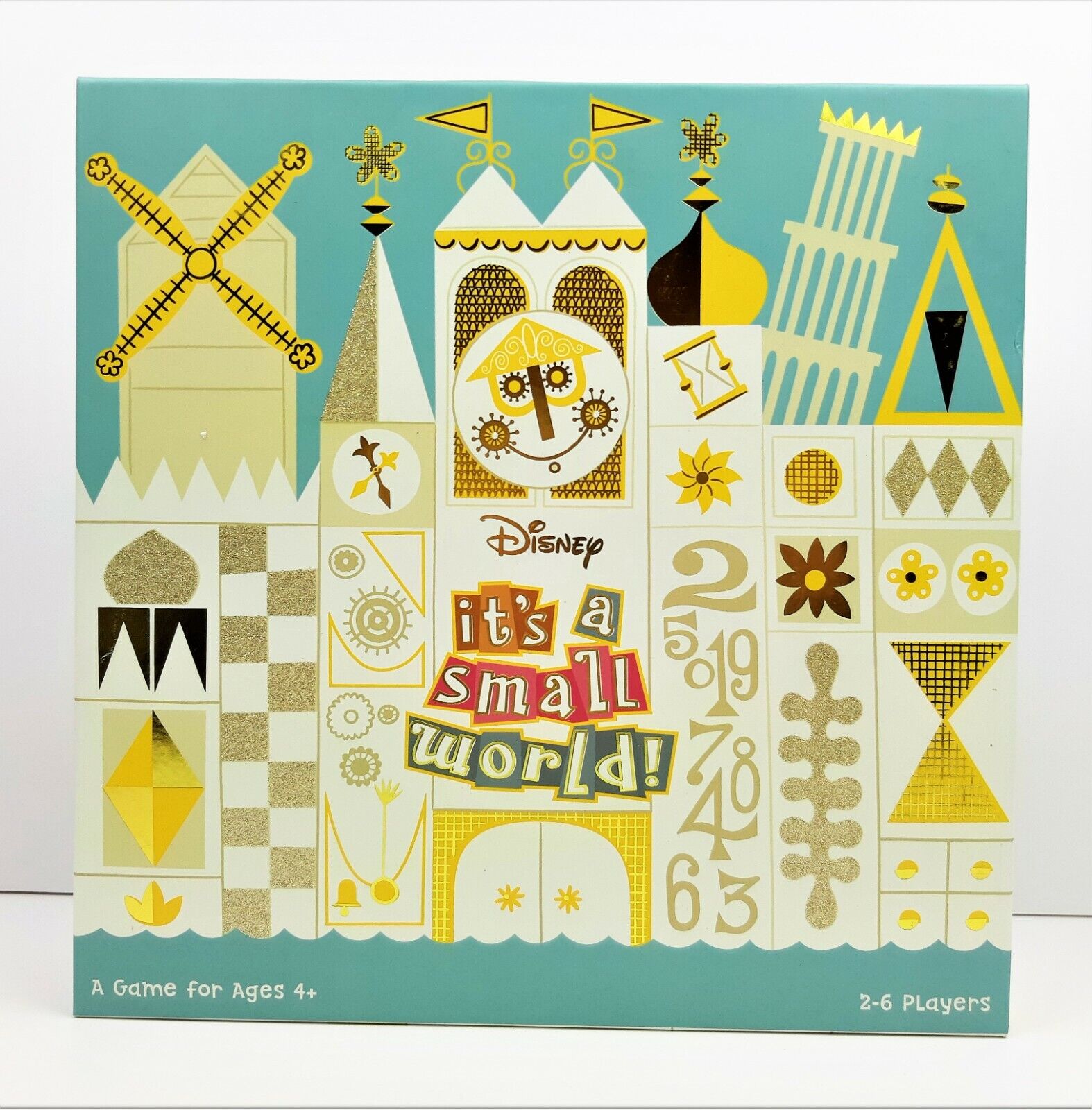 Disney It's a Small World Board Game Theme Park Attraction Funko Games Ages 4+ 