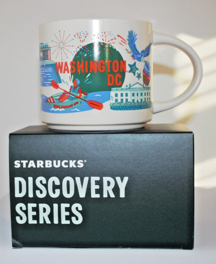 STARBUCKS WASHINGTON DC DISCOVERY SERIES 2024 MUG COFFEE MUG 14oz NIB