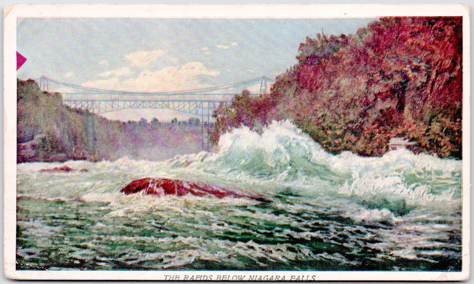Prudential Life Insurance Company Newark New Jersey Niagara Vintage Postcard DB