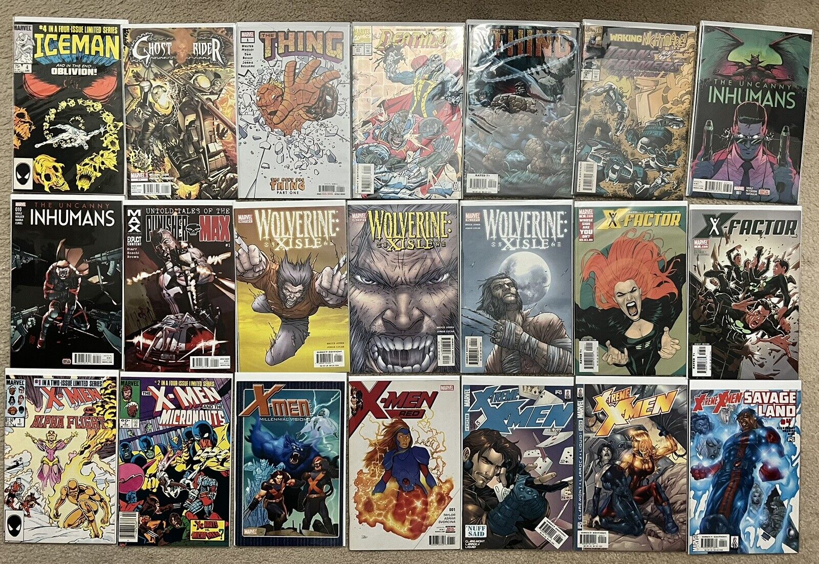 75+ Marvel Comic Book Lot