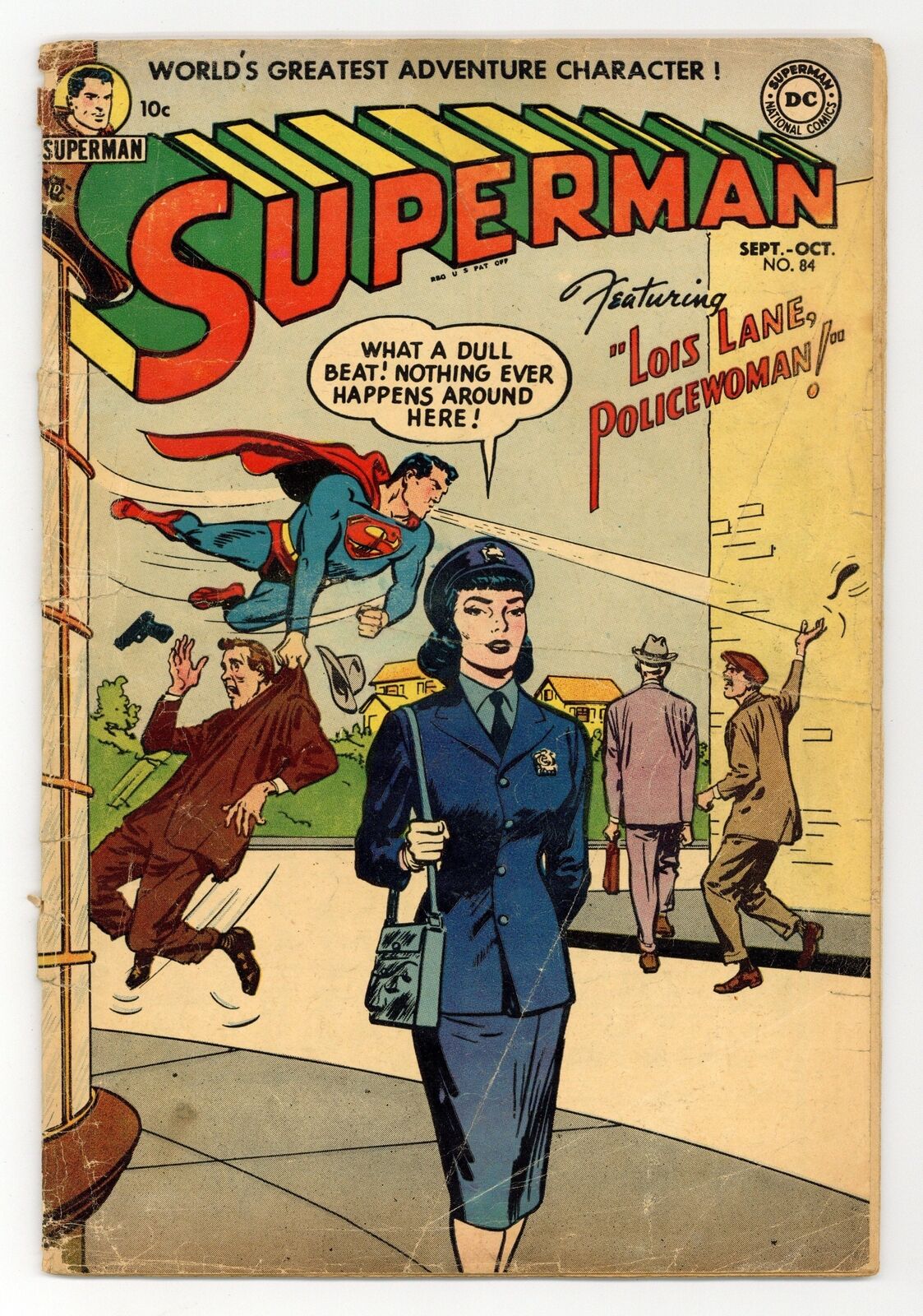 Superman #84 GD 2.0 1953