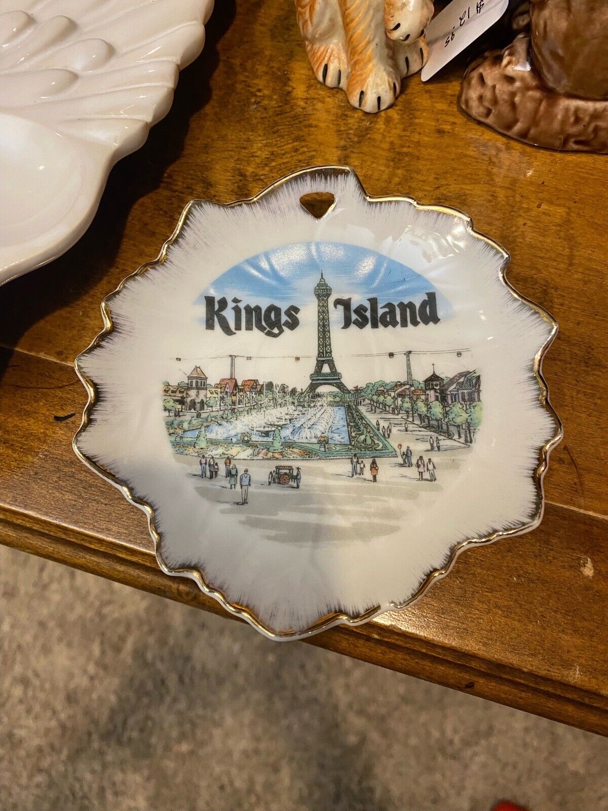VTG Kings Island Decorative Plate