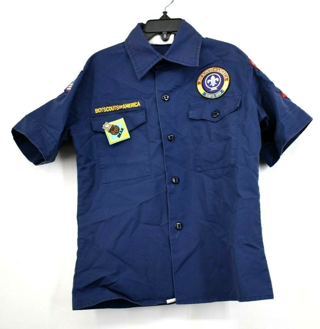 Boy Scouts of America Youth Blue Westark Area Council Arkansas 911 Uniform Shirt