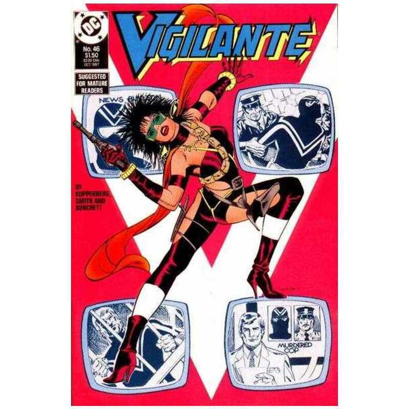 Vigilante #46  - 1983 series DC comics NM Full description below [b]