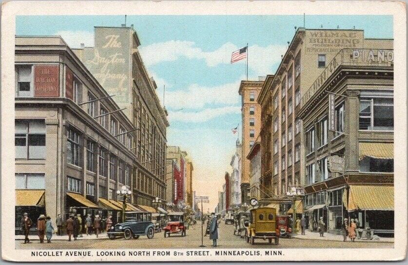 Vintage 1930s MINNEAPOLIS, Minnesota Postcard 