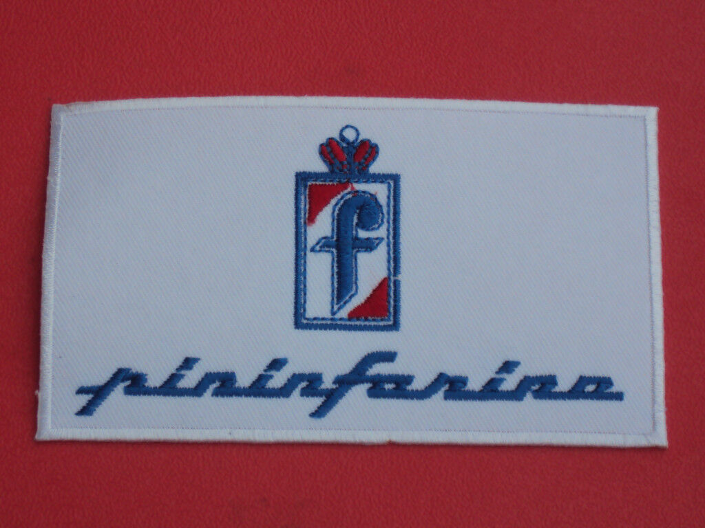 Motorsport Motor Racing Car Patch Sew / Iron On Badge:- Pininfarina