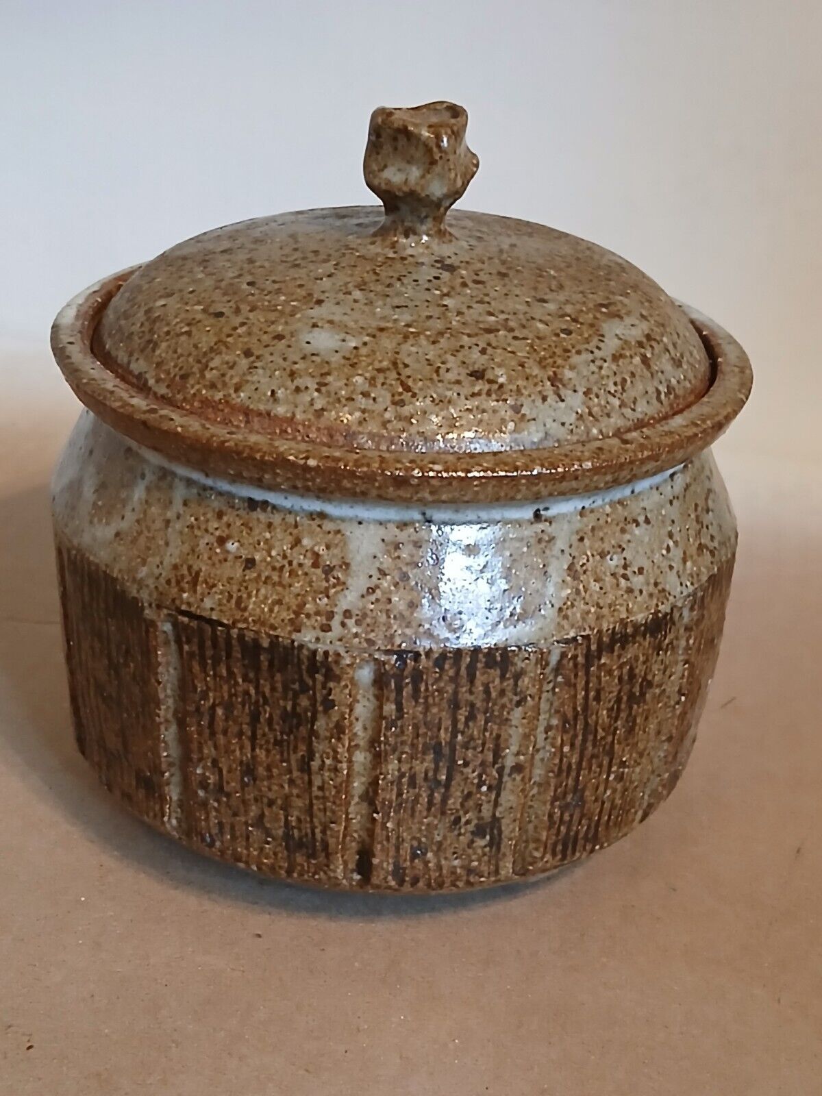 Vintage Phil Rodgers Stoneware Medium Sized Crock