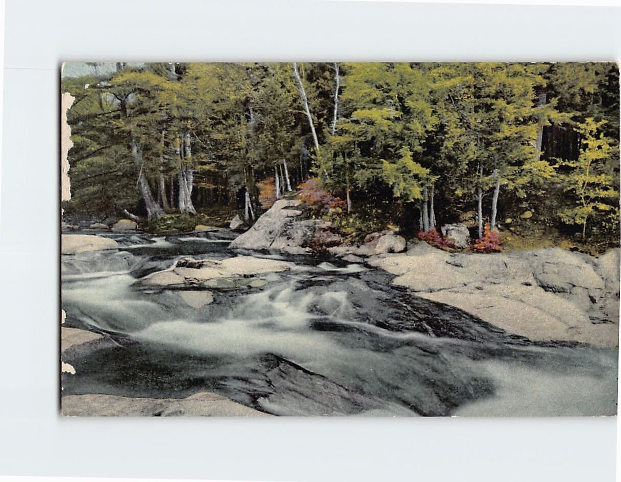 Postcard The Cascades North Woodstock New Hampshire USA