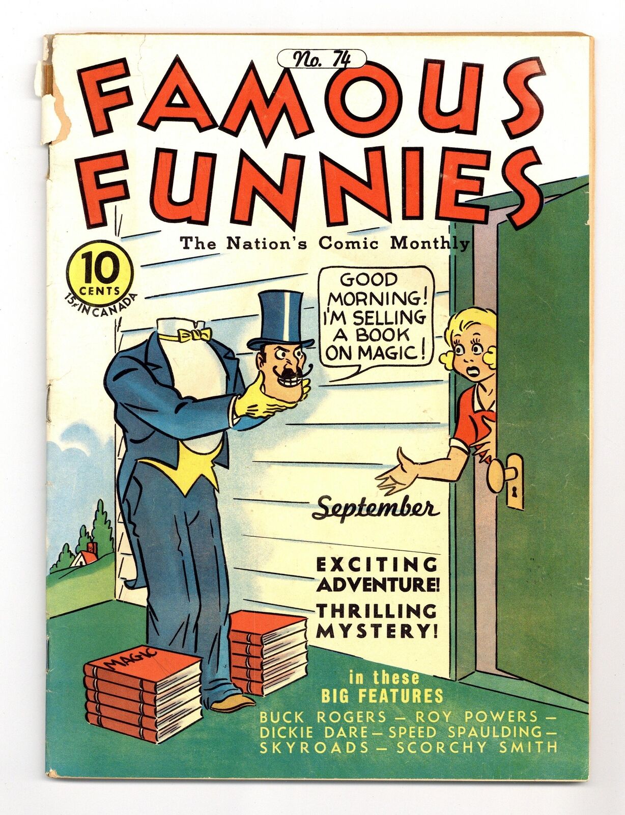 Famous Funnies #74 FR 1.0 1940