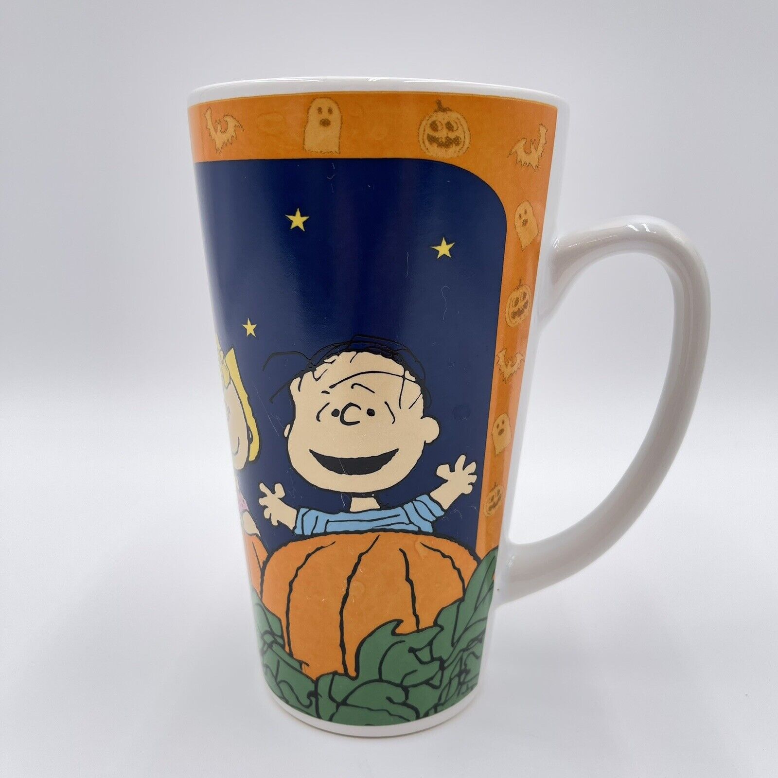 Charlie Brown Its The Great Big Pumpkin 12oz cup/mug Halloween Series-Peanuts