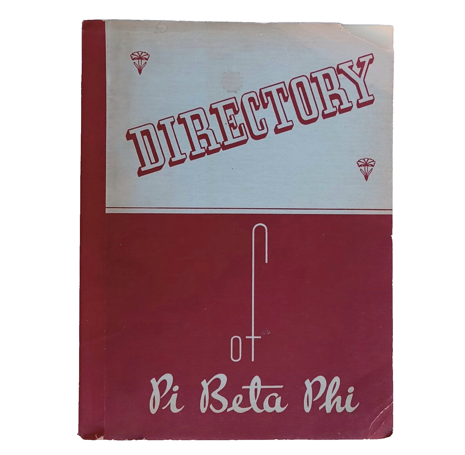 1940s 50s PI BETA PHI DIRECTORY vintage BOOK Fraternity Sorority 800pgs +BOOK