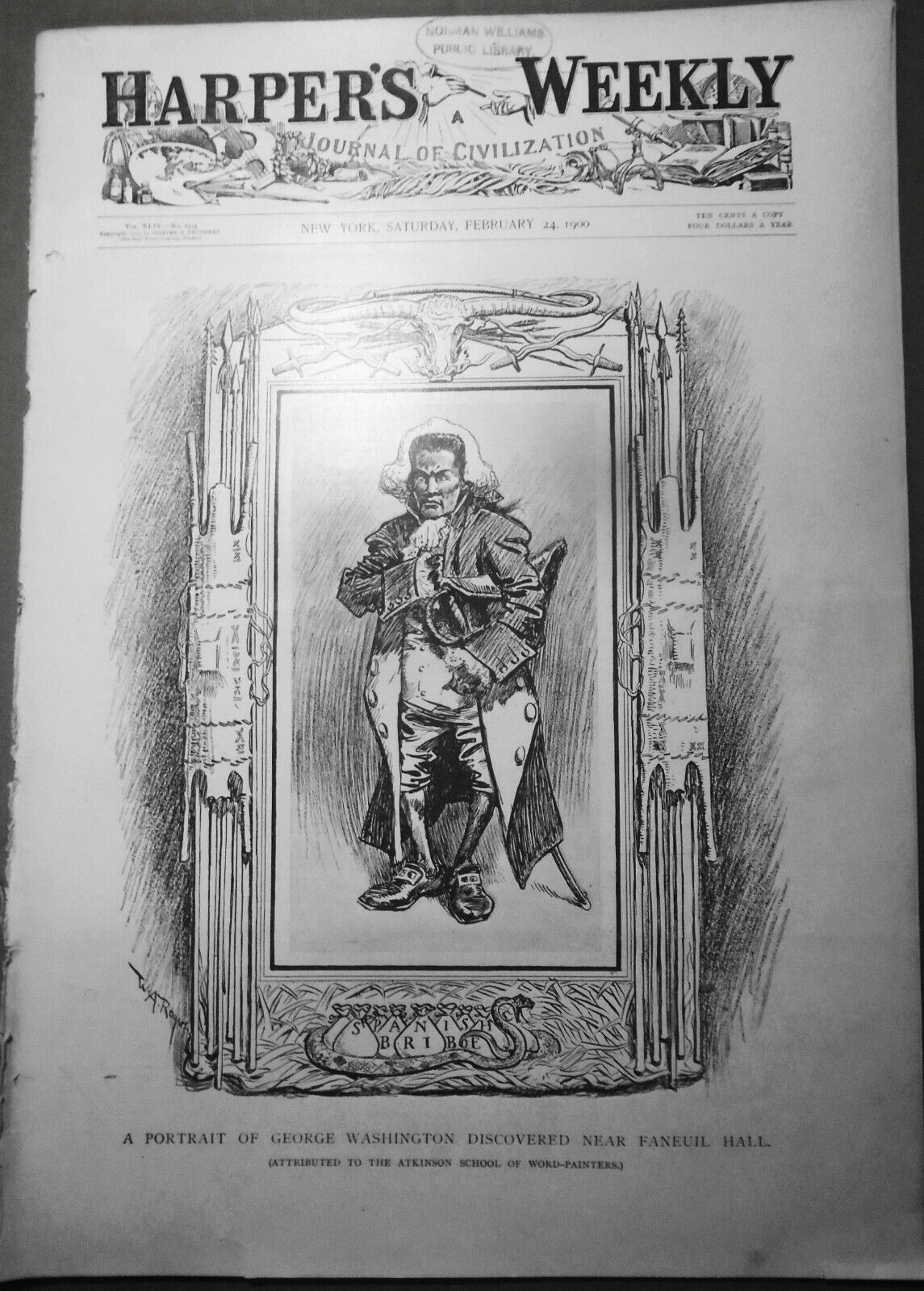 Harper's Weekly, February 4, 1900 - War in South Africa; General Lawton, etc