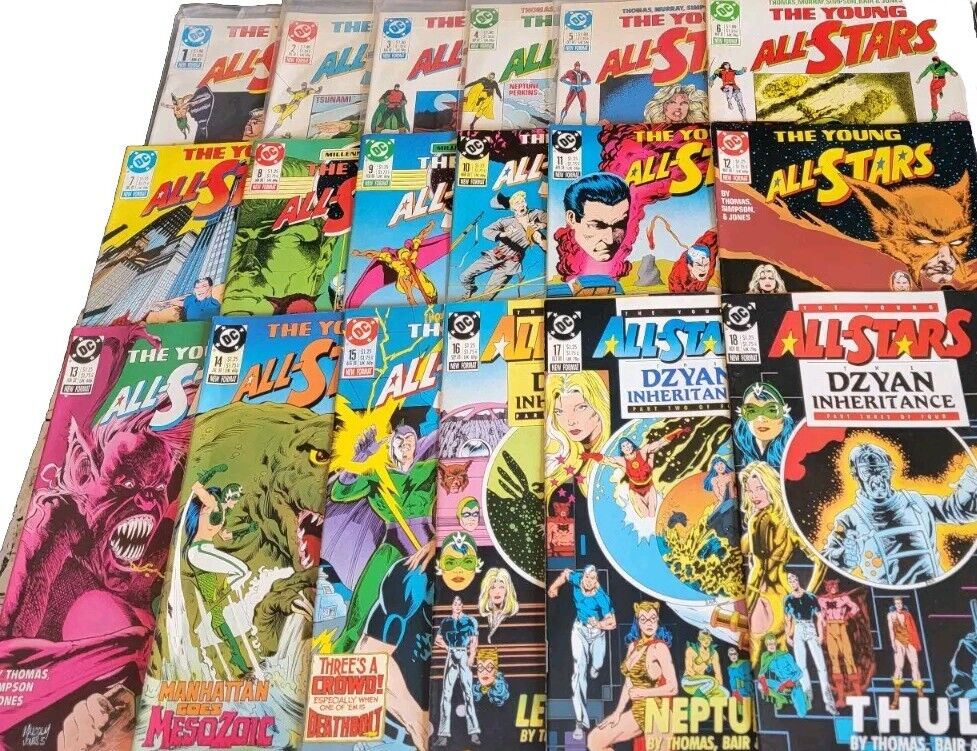 DC Comics - The Young All-Stars #1-31 Complete Set Plus Annual VF/NM 1987
