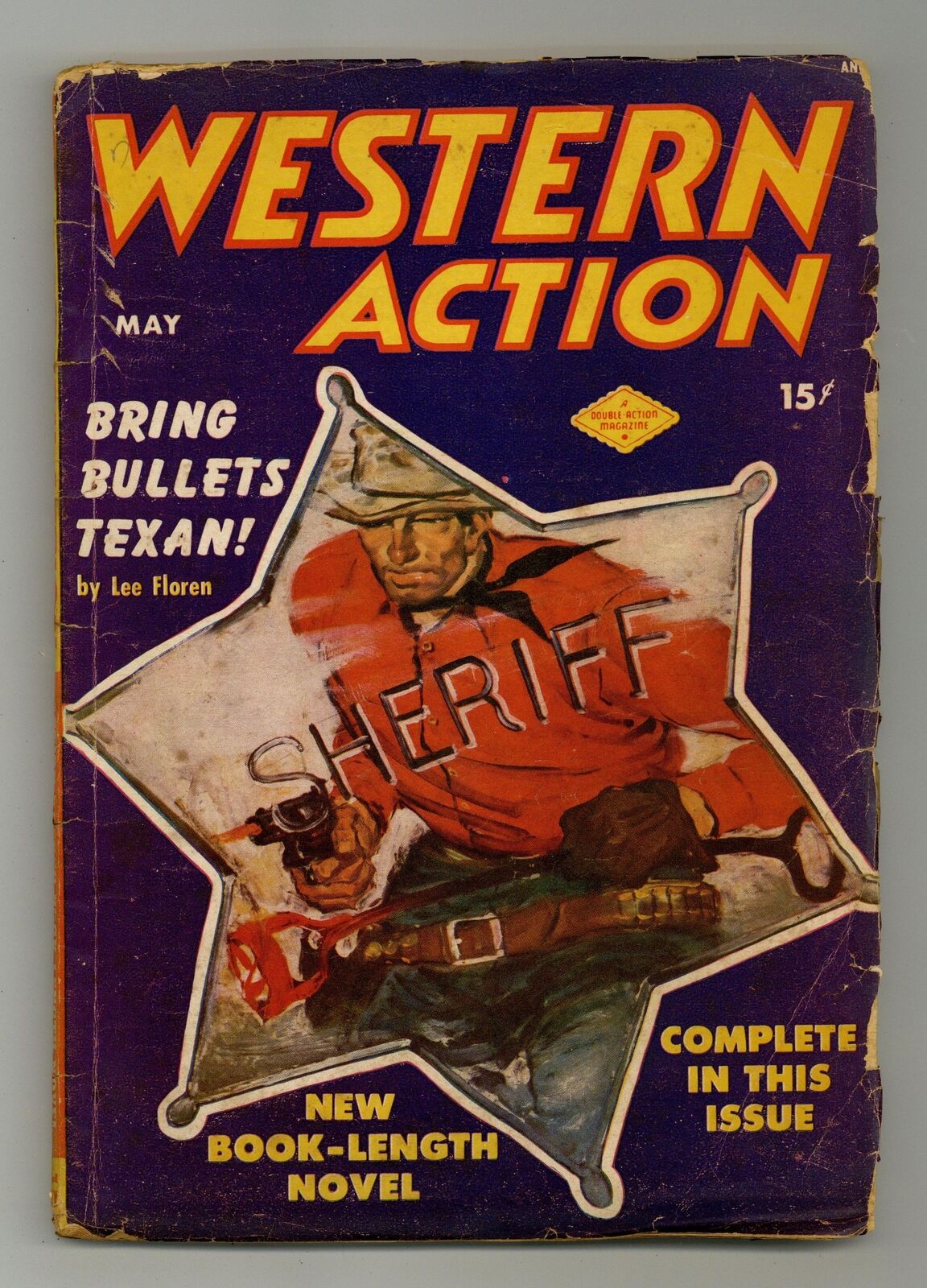 Western Action Novels Magazine 1st Series Pulp May 1950 Vol. 14 #4 GD/VG 3.0
